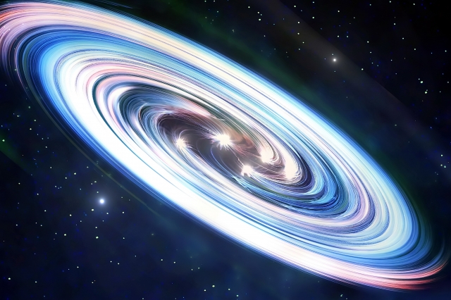 チャクラの回転イメージ