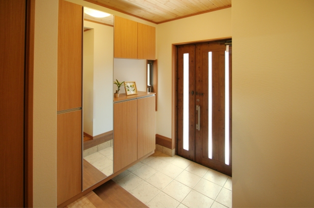 きれいに整った玄関